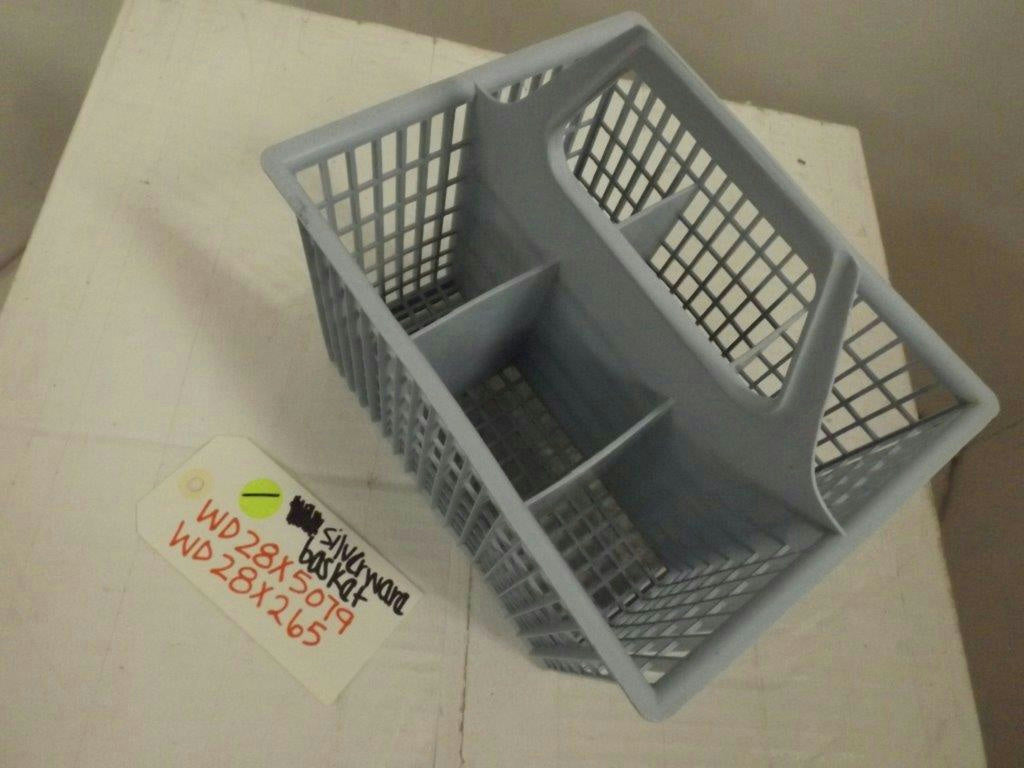 GENERAL ELECTRIC DISHWASHER WD28X5079 WD28X265 SILVERWARE BASKET USED GENERAL ELECTRIC DISHWASHER WD28X5079 WD28X265 SILVERWARE BASKET USED